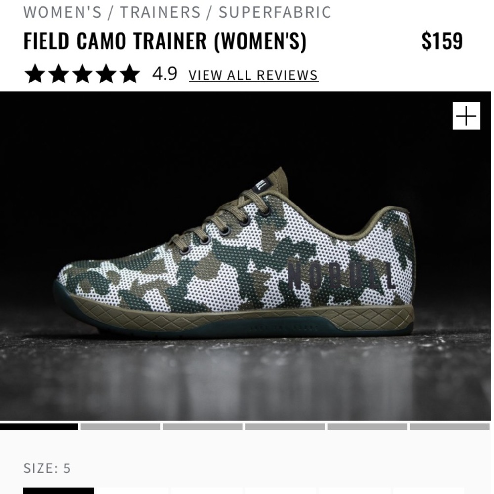NoBull Camo Trainers